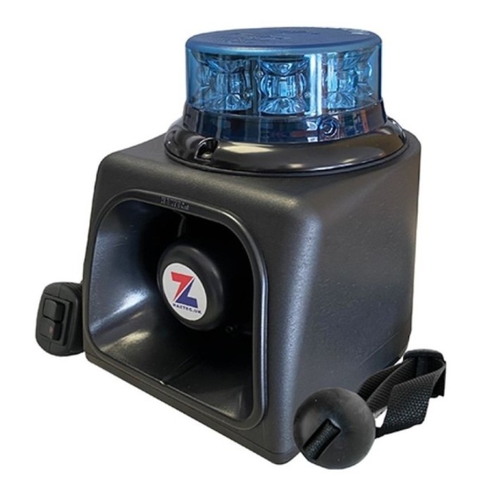 Girofar LED magnetic 10/40V cu sirena EUSIG si difuzor